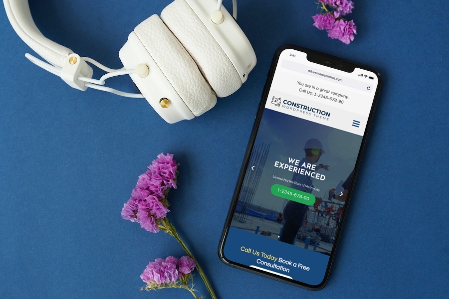 Construction WordPress Theme